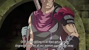 Kuroinu 5 - Busty princess watches while anime nuns get rough gangbang