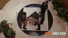 Blonde Whore Anal Interracial Gangbang - Bella Jane