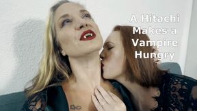 Hitachi A Vampiress to regain an appetite - Evangeline Von Winter And Autumn Bodell Sensual lesbian neck fetish orgasms