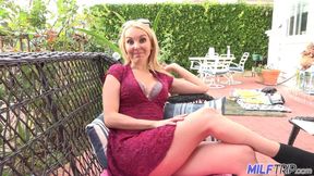 Cheating blonde wife Aaliyah Love enjoys vacation sex