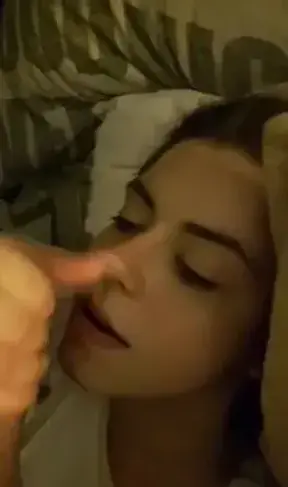 I'm blessed when I get jizz on my face.