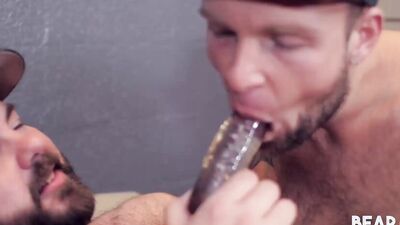 BEARFILMS Aiden Storm Raw Breeds Sebastian Sax Horny Ass