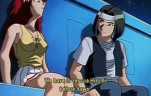 Bondage hentai gets her nipples pierced and fucked