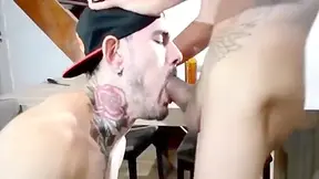 Latino Lad Receives Creampied