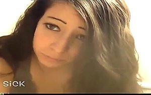 Sickness disease fetish sneezing mucus girl webcam