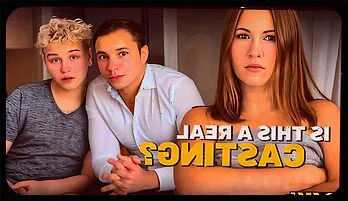 Intense Threesome Casting with a Hot Mature Russian Woman