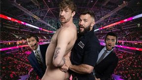 Hayden Harding and Evan Jordie fuck on the table, post-streak