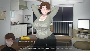 Anime GF Summer loves playing erotic video games with Kojo