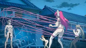 Curvy Redheaded Catgirl Impaled by Tentacle Monsters Thick Cock Anal