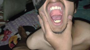 Twink First Blowjob Experience and Cumshot in Mouth