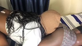 Gorgeous lesbians make each other cum by licking pussy and grinding on each other