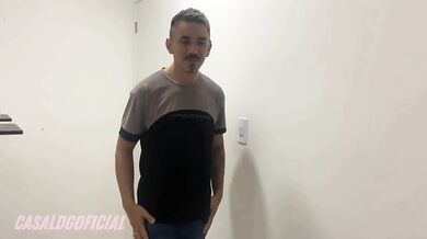 Marido watched as I rode the massagist then took his big cock in my throat
