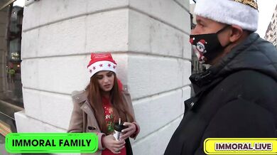 MINA VON D CHEATING on CHRISTMAS in TABOO THREESOME – IMMORAL FAMILY 4K