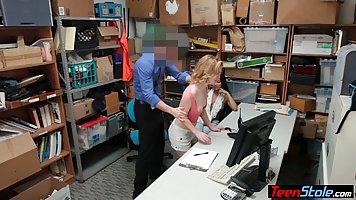 Bonnie Grey and Maya Bijou often fuck their way out of a trouble, when they get caught
