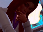 My Tranny Doctor Examines my Tits and Fucks me With her Big Cock - Sexual Hot Animations