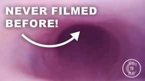 This has never been filmed before!