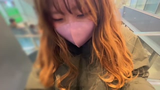 [Personal shooting] A nurse enjoying a remote-controlled vibrator date at Christmas