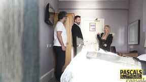 Watch fetching Pascal White and Georgie Lyall's scene