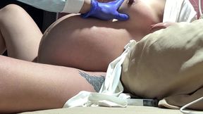 a strange and crazy offer for a gynecologist from hotwife at the 9th month of pregnancy