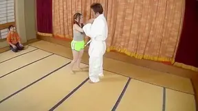 Busty Teen's Karate Lesson Turns Into Steamy Encounter With Her Sensei