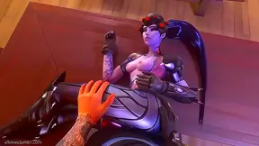 Widowmaker Takes It Rough Doggystyle in Steamy Overwatch Animation