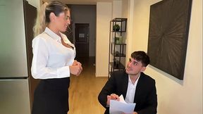 Sexy Secretaries Please Their Boss in the Office
