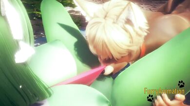 Furry Yiff Animation Creampie In 3D Hentai Gardevoir