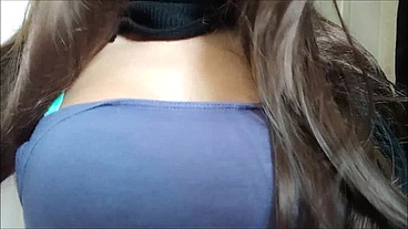 stepmom Chantal cum only with her ass so full