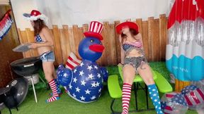 Let the INFLATABLE FREEDOM ring - Josie Jo & Indica Jane HIDEF