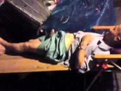 Str8 spy and touching a homeless
