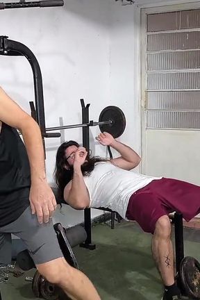 Opaidocarmona and His Friend in a Brotherhood at the Gym