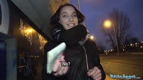Hot Czech Public Agent Scores Car Sex After Outdoor Blowjob