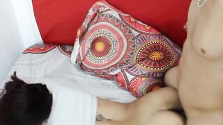 Stepbrother fucks his great and beauty stepsister into exchange for giving her a cell phone CUM INSIDE BUTT FULL STORY