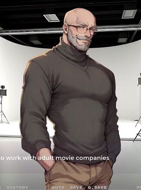 My New Girlfriend  Taboo Hentai Game  Ep.34 My GF Do a Sexy Secretary Role Play Photoshoot with a Stranger!