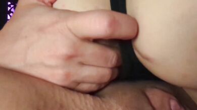 Best friends scissoring after the bar creampie us