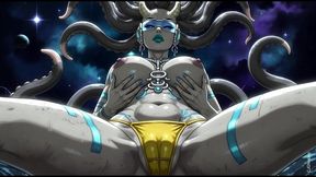 my alien girlfriend sexy pose (ai animation)
