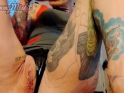 Pizza and pussy smacking