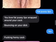 Sexting Husband Teasing His Cuckold Dick