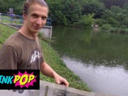 TWINKPOP - Cool Dude Took The Money To Suck And Sit On A Hard Dick By A Pond
