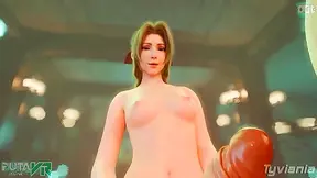 Mysterious Dark Anime Maiden Pleasured by Forbidden SCP Entity Under Moonlight