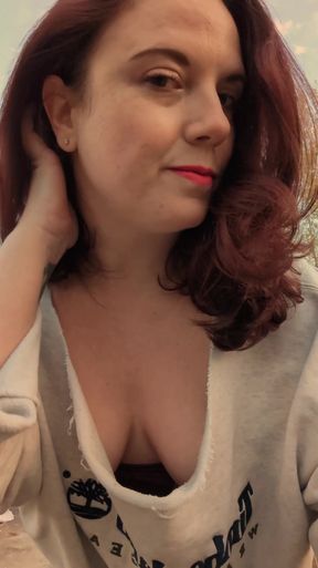 Just fiddling with my hair on a nice day