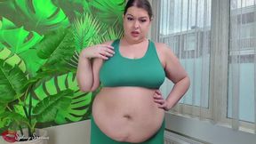 Your Girlfriend's Weight Gain - You've Secretly Fattened Your Girlfriend Sydney Screams And She Finally Notices After Trying to Exercise - Weight Gain, Secret Feederism, Secret Fattening - HD 720 WMV