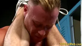 Rough Locker Room Lust: Hardcore Blowjob Raw Muscle Passion – GayScene 18+
