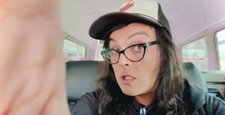 I Totally Snuck This Video in the Band Van