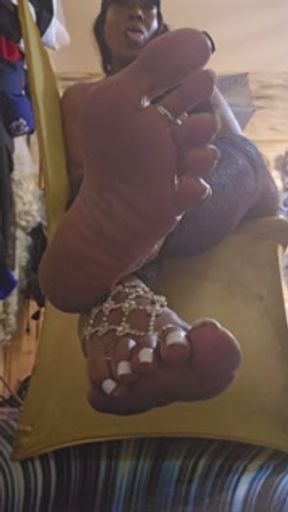 Dirty soles and fishnets popping gum and ignoring YOU