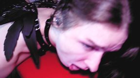 Mistress Eva Latex Threesome Hardcore Deepthroat Fuck Anal Ekaterina Krieg Femdom BDSM Hot Sexy Fetish Big Dick
