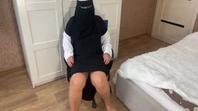 Arab With Big Boobs Dancing And Masturbating Her Tight Pussy