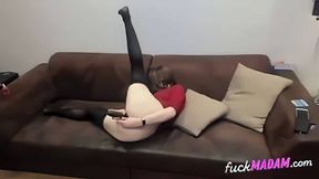 Massive Cucumber Fills My Slutty Holes