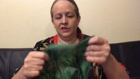 Nose Blowing in Green Handkerchief- 10 8 21