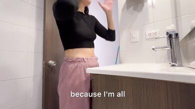 I want to touch my brother's wife in the bathroom of her house!!